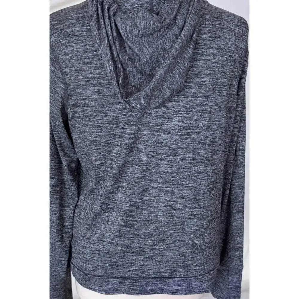 Member's Mark Favorite Soft Pullover Small Hooded Sweatshirt Heather Gray